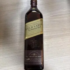 Johnnie Walker Black Label金キャップ白紋章1000ml - メルカリ