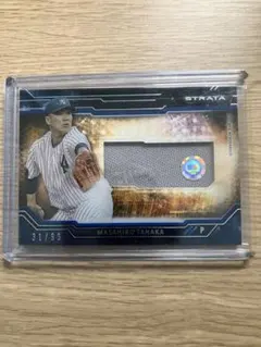 田中将大 実使用レリックカード（ホログラム付き） 31/99 topps