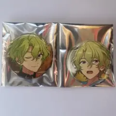 あんスタ コレクション缶バッジ 2024 Jul. 2点セット 巴日和