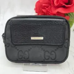 【希少】 GUCCI グッチ コインケース 小銭入れ 財布 ジャンボGG