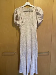 SNIDEL スナイデル Sustainableバリエプリントワンピース