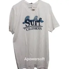 最終値下げ！Vネック Tシャツ ホワイト　LLのサムネイル