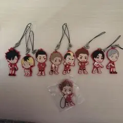 ハイキュー　ラバーストラップ　音駒高校