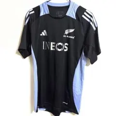 adidas ALL BLACKS ラグビーシャツ Lサイズ