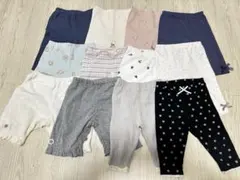 ⭐︎ベビー　ボトムス　パンツ　ズボン　80 女の子　保育園　夏服　まとめ売り