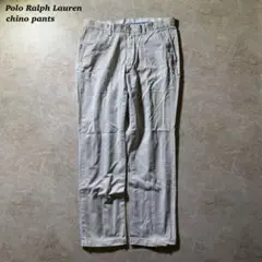 Polo Ralph Laurenチノパンツ古着W34L32ホフホワイトCBOYのサムネイル