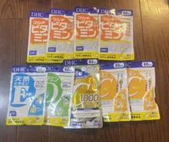 DHC ビタミン サプリメント 8袋セット