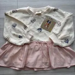 【新品タグ付き】アンパンマン/ドキンちゃん/ベビー用長袖チュニック/80cm