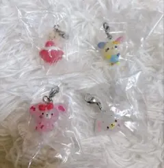 サンリオ ゆるっとめじるしアクセサリー4点セット マロンウサハナしろうさ リボン