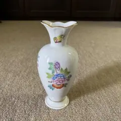 ヘレンド ロスチャイルド バード パターン 雉・キジ 花瓶 フラワー