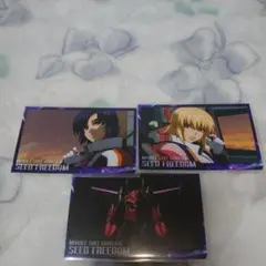 ガンダムSEED　ミニブロマイド　アスラン　カガリ　ズゴック