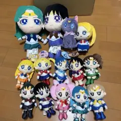 当時物 セーラームーン ぬいぐるみ 11点 セット バンプレスト ルナ 車 他 当時物 セーラームーン ぬいぐるみ 11点 セット バンプレスト ルナ 車