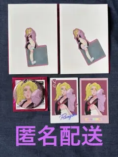 BLEACH 松本乱菊　缶バッジ　ステッカー　　カード　4点セット