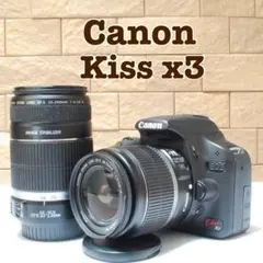 ✨初心者にもおすすめ✨Canon kiss X3 初心者セット Canon Kiss X3 標準ズームレンズセット 初心者セット 一眼レフ | Smile Cam
