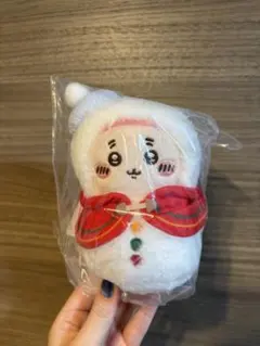 ちいかわ　雪だるま ぬいぐるみのサムネイル