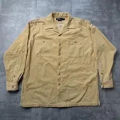Polo by Ralph Lauren コーデュロイシャツ オープンカラー M