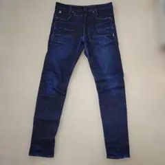 ジースターロウ　ダークブルースキニーデニム　D-STAQ 3D