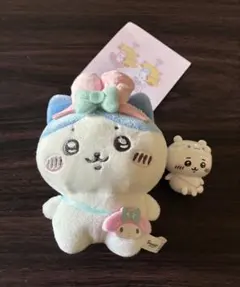 ちいかわ×サンリオキャラクターズ マスコット ハチワレ マイメロ コラボ 正規品