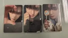 ゼベワン ユジン ICONIK 封入 トレカ3枚セット