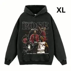 デリック ローズ NBA シカゴ ブルズ ヴィンテージ加工 パーカー XL