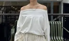 eongul ボートネックロングスリーブ,