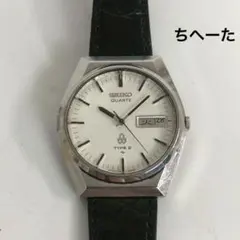 SEIKO セイコー タイプII ヴィンテージ クォーツ 腕時計 メンズ