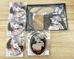 Dr.STONE シンデレラくじ 缶バッジ キーホルダー　ブロマイドセット 羽京