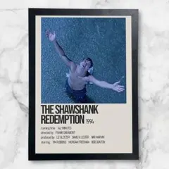 【額縁付き】 映画 ショーシャンクの空に A2 ポスター オシャレ部屋 額縁付き】 映画 ショーシャンクの空に A2 ポスター オシャレ部屋