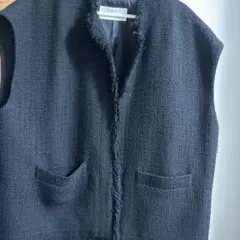 FRAMeWORKフレームワーク チュール刺繍ベスト - メルカリ