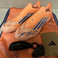 アディダス F50 ELITE LACELESS SG JQ1470 - メルカリ