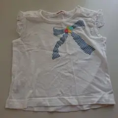 ファミリア familiar フリル袖 タンクトップ 80cm