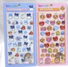 たまごっち3Dステッカーボンボンドロップシールまめっちみみっちめめっちくちぱっち