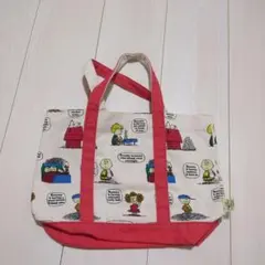 スヌーピー キャンバストートバッグ