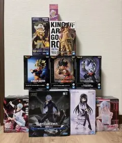 ワンピース、ドラゴンボール多め プライズフィギュアまとめ売り 10点セット