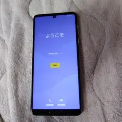 SHARP AQUOS スマートフォン 本体 ホワイトSIMフリー購入も未確認