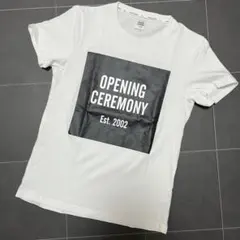 オープニングセレモニー　ロゴTシャツ　XS コットンのサムネイル