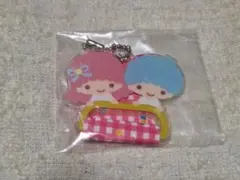 サンリオキャラクターズ　タオルハンガー風チャーム　リトルツインスターズ　キキララ