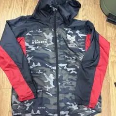ATHLETA アスレタ カモ柄 ウィンドブレーカー160
