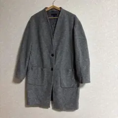 ユニクロ　グレー ロングコート XLサイズ　今月末まで出品　お値下げしました