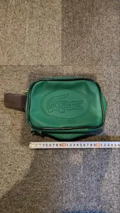 【昭和レトロ】LACOSTE ラコステ 　ヴィンテージ ポーチ