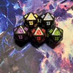 MTG 20面ダイス 5個セット リアリティフラクチャー コンプ