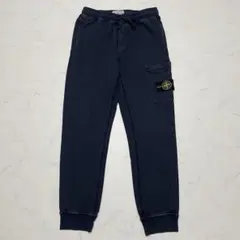 STONE ISLAND ロゴパッチ スウェットパンツ ネイビー Sサイズ - メルカリ