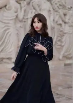 石原さとみさん着用】美品CORCOVADOコルコバード シフォンフラワー