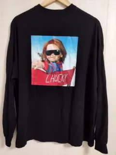 CHUCKY チャッキー プリントTシャツ ブラック Lサイズのサムネイル