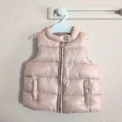 【美品】baby GAP ダウンベスト 18-24ヶ月 ピンク