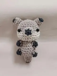 あみぐるみ　アニマル　キーホルダー