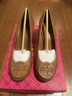 Tory Burch ウェッジソール パンプス ブラウンのサムネイル