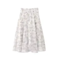 JILL BY JILLSTUART トワルドジュイ スカート 白 ホワイト