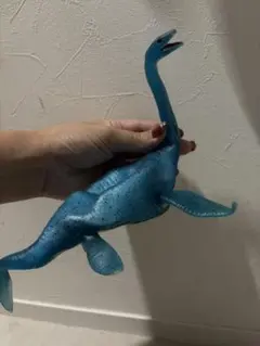 デアゴスティーニ　恐竜アタック&Co. 青色恐竜フィギュア