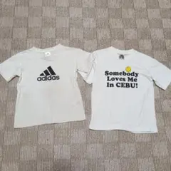 アディダス　半袖　Tシャツ　トップス　男の子　キッズ　130